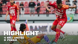 HIGHLIGHT Bali United FC vs Persik Kediri  Goal Skill Save [upl. by Faunie]