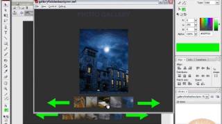 NextPrev Buttons for Photo Gallery Flash Tutorial [upl. by Sarita]