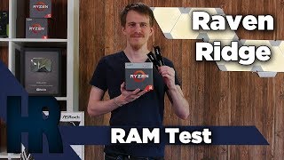 AMD Raven Ridge Ram Test  Arbeitsspeicher Einstellungen verglichen [upl. by Mya]