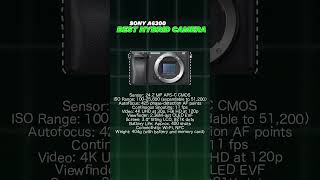 Top 3 APSC Cameras Sony Canon or Nikon Find Out in 20 Secs [upl. by Helfant613]