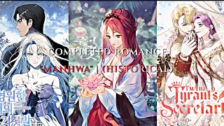 COMPLETED ROMANCE  HISTORICAL  MANHWA✨️ [upl. by Aikemet]