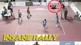 Top 10 Insane Sepaktakraw Rally Actions  HD [upl. by Paley]