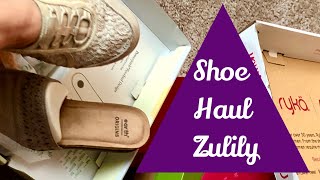 Shoe HaulZulily Women Over 60 Fashion over 60 [upl. by Atiuqram]