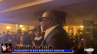 Klass live  Si Bel live in New York KPSampPAULO PNY BIRTHDAY DINNER on September 24th 2022 [upl. by Sy]