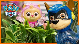 Mighty Pups Stop Super Growing Grass  PAW Patrol  Toy Play Episode for Kids [upl. by Anawqahs]