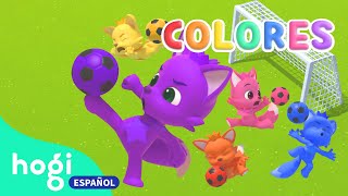 ⚽️¡Aprende los Colores con Pelotas de Fútbol  Colores  Aprende con Hogi  Hogi en español [upl. by Gervais]