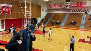 Tomball Memorial vs Tomball High School Basketball Game 9A [upl. by Kolk]