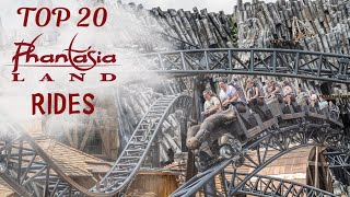 TOP 20 RIDES AT PHANTASIALAND 2024 EDITION [upl. by Eulalee618]