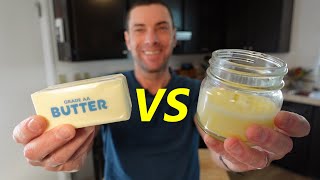 Butter vs Clarified Butter  Which To Use And Why [upl. by Nitsir985]