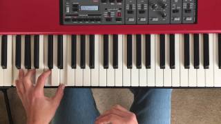 Jazz Piano For Beginners  Tutorial 3 combining scales into an improvisation [upl. by Ahsyekal]