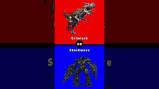 Optimus Prime vs Megatron Transformers Showdown 🚨💥shorts wouldyourather transformers robot [upl. by Loydie]