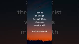 Verse of the Day  Philippians 413 [upl. by Oswin]