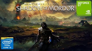 Middleearth Shadow of Mordor on Nvidia 920MCore i58GB RAM2GB GPU [upl. by Moffitt]