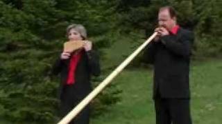 AlpPan Duo  Bergfrieden Alphorn amp Panflöte [upl. by Sanchez795]