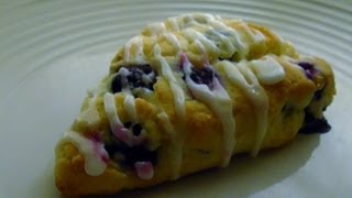 Gluten Free Blueberry Scones with Lemon Glaze [upl. by Bengt601]