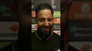 Amorim  Post Match Interview  MUTV amorim manchesterunited manunited [upl. by Anawt]