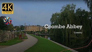 Coombe Abbey Walk in the Woods  Day Trip  Coventry England UK  4K UHD [upl. by Osy]