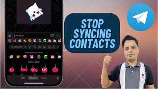 How to Stop Syncing Contacts on Telegram on iPhone and Android [upl. by Neetsuj]