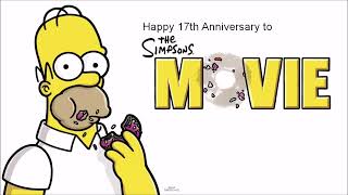 Happy 17th Anniversary to The Simpsons Movie [upl. by Ronald]