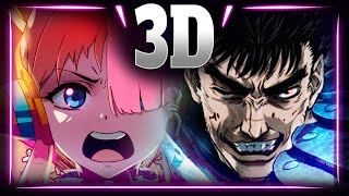 Las MEJORES maneras de usar el 3D en el ANIME [upl. by Ferd]