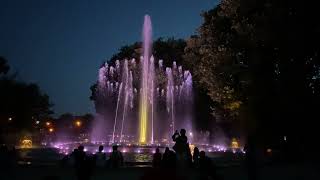 Margitsziget Musical Fountain  Carmen  Budapest  Hungary  2024 July [upl. by Airlee]