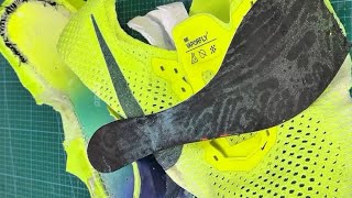 🔥Cutting The Nike Vaporfly Next 3 See What’s Inside fyp nikevaporfly3 [upl. by Yenatirb]