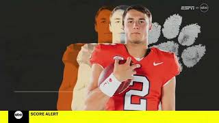 Clemson QB Cade Klubnik vs Notre Dame [upl. by Okin]