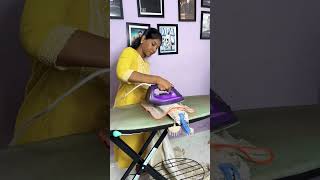 Grand Wedding Saree Pre Pleating sareeboxfolding saree sareeprepleating fashion [upl. by Vitale]