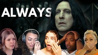 Fans Reaction to SNAPES MEMORIES  Harry Potter and the Deathly Hallows Part 2 Reaction [upl. by Rusty]