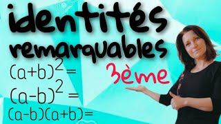 comment développer une expression littérale en utilisant les identités remarquables Maths collège [upl. by Aihsak]