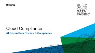 NetApp Cloud Compliance [upl. by Genaro]