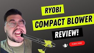 NEW Ryobi HP Brushless Compact Blower  Can you use it for Auto Detailing [upl. by Macknair]