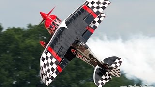 Skip Stewart Aerobatics  Battle Creek Airshow 2015 [upl. by Irolav]