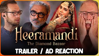 Heeramandi Trailer  AD Visit Reaction Video  Sanjay Leela Bhansali [upl. by Lodge]