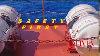 Safety First Life Raft Onboard Ship Tour  ShortsEmergency Preparednessshorts safetyfirst [upl. by Petr]