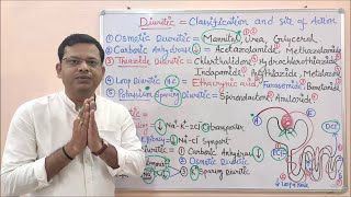 Diuretic Part03 Classification and Site of Action of Diuretics  Classification of Diuretics [upl. by Addis280]