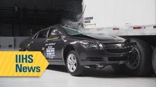 Terrifying car crashes New crash test revealed by Insurance Institute for Highway Safety [upl. by Connelley]