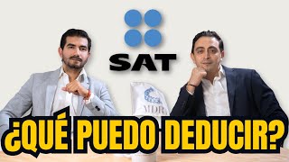 ¿Cómo deducir impuestos como Persona Física  Impuestos sobre inversiones y seguros  México [upl. by Acirred883]