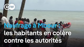 Naufrage de Mbour  les habitants en colère contre les autorités [upl. by Lamar509]