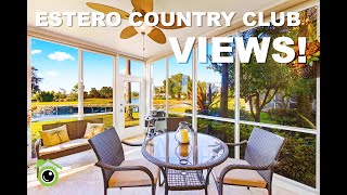 THIS ESTERO COUNTRY CLUB CONDO DAZZLES WITH GOLF COURSE VIEWS 2021 [upl. by Nolyarg]