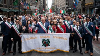 Columbus Day Parade returns to NYC [upl. by Norvell159]