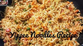 Yippee Noodles recipe in Tamil  Evening recipe for Kids  Sahaj Family [upl. by Berliner]