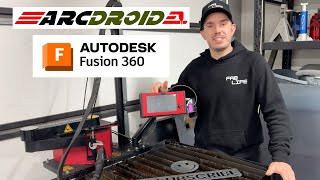 ARCDROID CNC  FUSION 360 TUTORIAL [upl. by Peirsen]