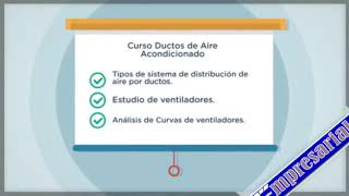 Curso Ductos de Aire Acondicionado contenido [upl. by Ydnahs]