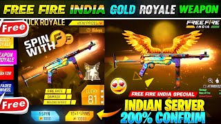 Free fire Next Weapon Royal 100 Confirm ✅🥳  Fire New Event  Ff New Event  Ff new event today [upl. by Hsirehc]