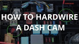 How to Hardwire a Dash Cam [upl. by Enetsuj]