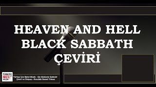 Heaven and Hell  Black Sabbath  Çeviri [upl. by Losyram910]