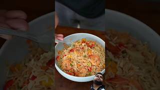 prawn fried rice vismai food reels food foodie shorts racipe [upl. by Oralia]