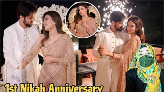 Did Iqra Kanwal Wore Aroob Jatoi Saree  Iqra Kanwal And Areeb Pervaiz Nikkah Vlog  Iqra Kanwal [upl. by Iegres]