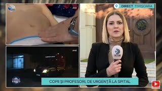 Stirile Kanal D  Copii si profesori de urgenta la spital  Editie de dimineata [upl. by Etnahsa]